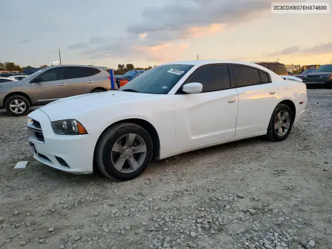 2C3CDXBG7EH374830 — 2014 Dodge Charger, Сторона, фото до ремонта