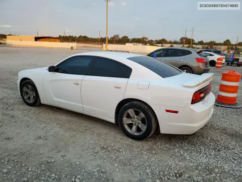 2014 Dodge Charger Se VIN 2C3CDXBG7EH374830 фото 2