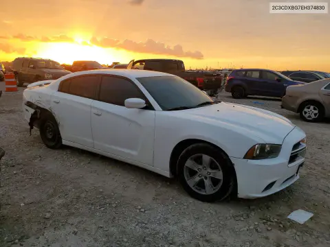 2014 Dodge Charger Se VIN 2C3CDXBG7EH374830 фото 4