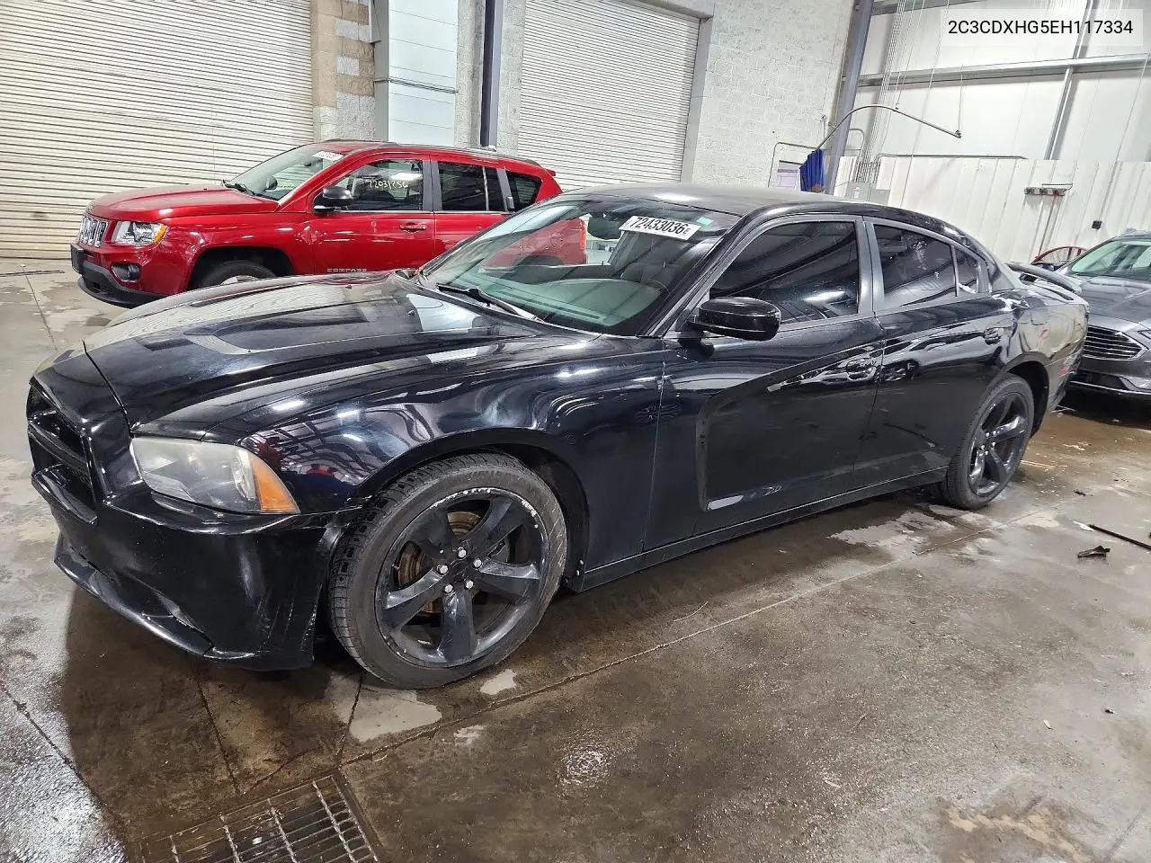 2014 Dodge Charger Sxt VIN 2C3CDXHG5EH117334 фото 1