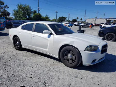 2014 Dodge Charger Police VIN 2C3CDXAT5EH265815 фото 4