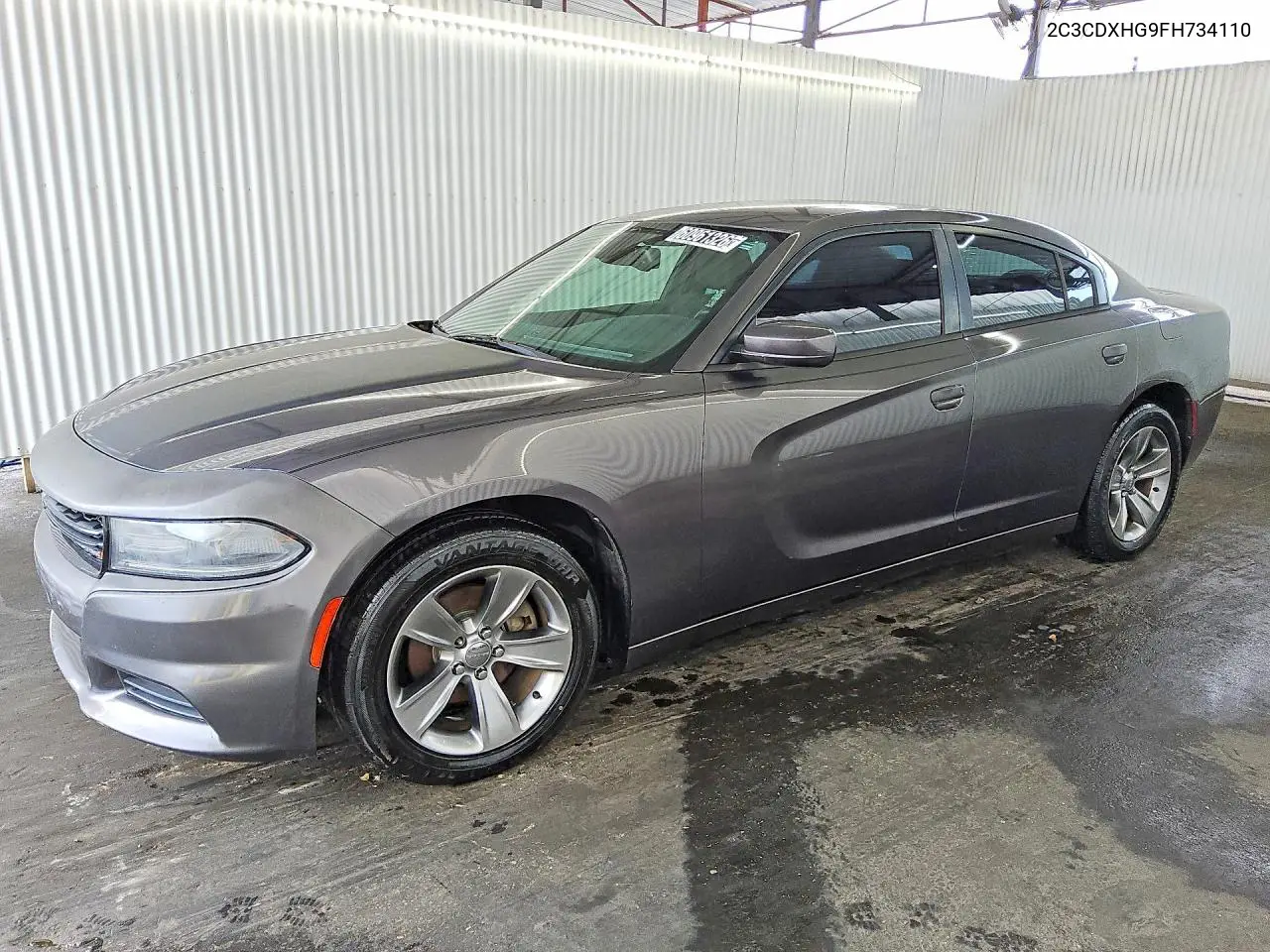 2C3CDXHG9FH734110 Dodge Charger 2015 — повреждение Механические повреждения, фото до ремонта