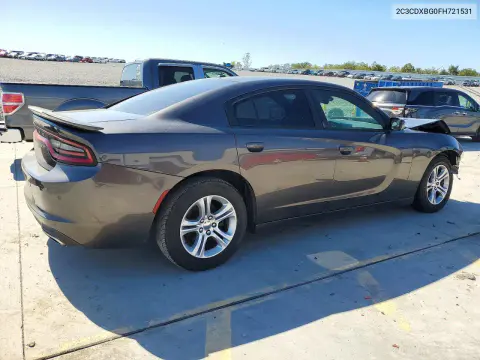 2015 Dodge Charger Se VIN 2C3CDXBG0FH721531 фото 3