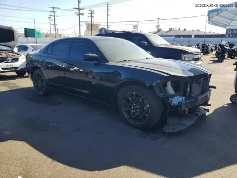 2016 Dodge Charger Sxt VIN 2C3CDXJGXGH206507 фото 4