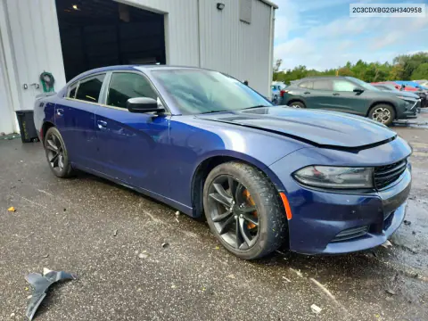 2016 Dodge Charger Se VIN 2C3CDXBG2GH340958 фото 4