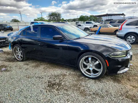 2C3CDXHG4HH523979 — 2017 Dodge Charger, фото 4 с аукциона Copart, Задняя часть