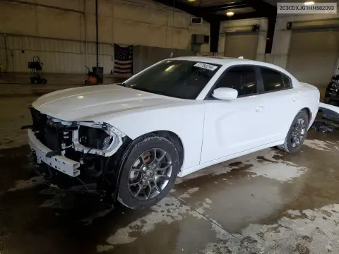2C3CDXJG1HH582093 — 2017 Dodge Charger, Передняя часть, фото до ремонта