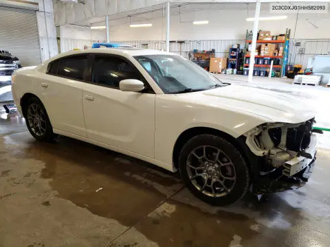 2017 Dodge Charger Sxt VIN 2C3CDXJG1HH582093 фото 4