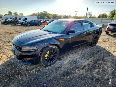 2C3CDXJG1HH557565 — 2017 Dodge Charger, Мелкие вмятины и царапины, фото до ремонта