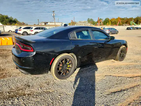 2C3CDXJG1HH557565 — 2017 Dodge Charger, фото 3 с аукциона Copart 16.10.2026, Мелкие вмятины и царапины