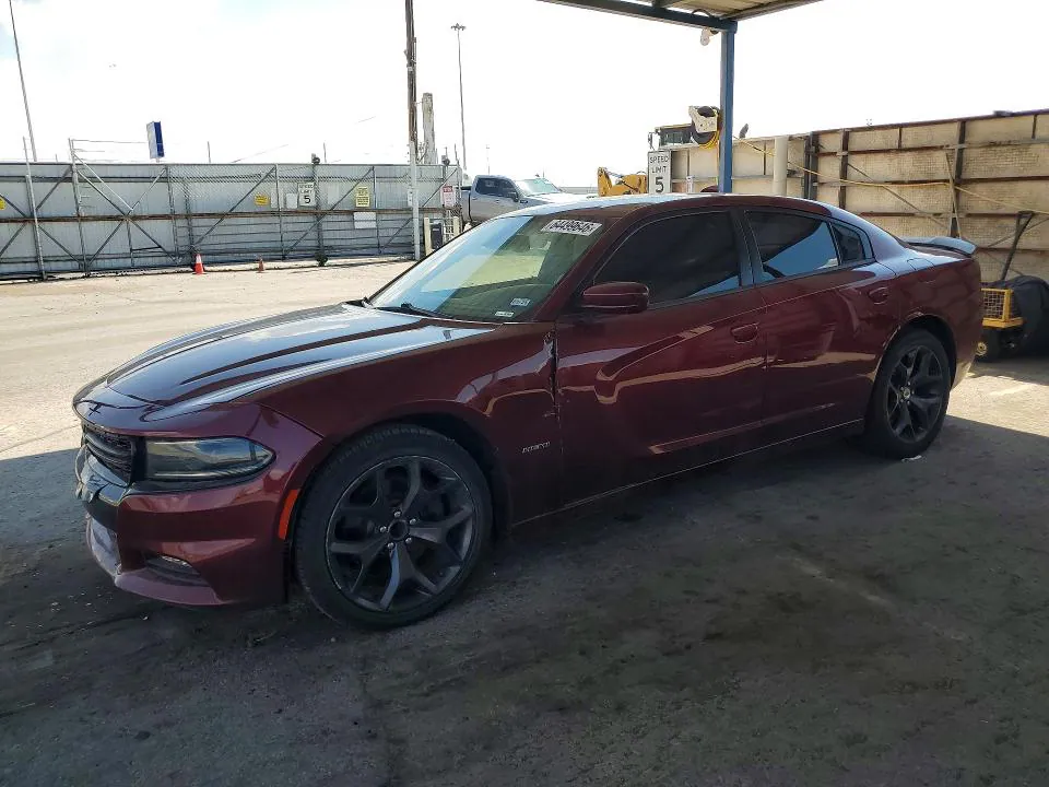 2018 DODGE CHARGER VIN 2C3CDXCTXJH329631 фото 1