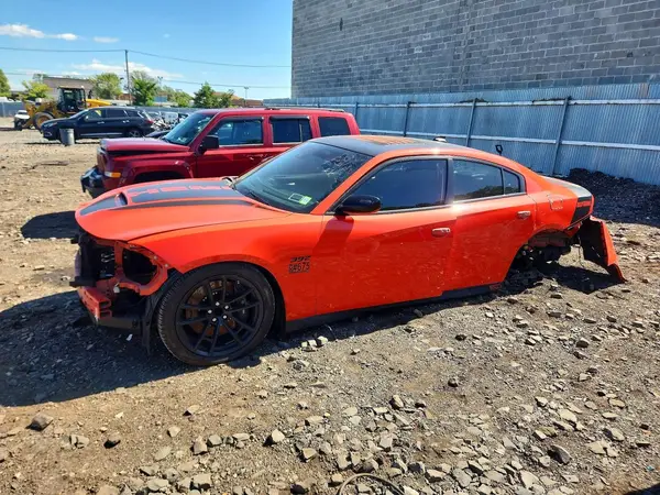 2C3CDXGJ0JH248243 — 2018 Dodge Charger, Передняя часть (Front End), фото до ремонта