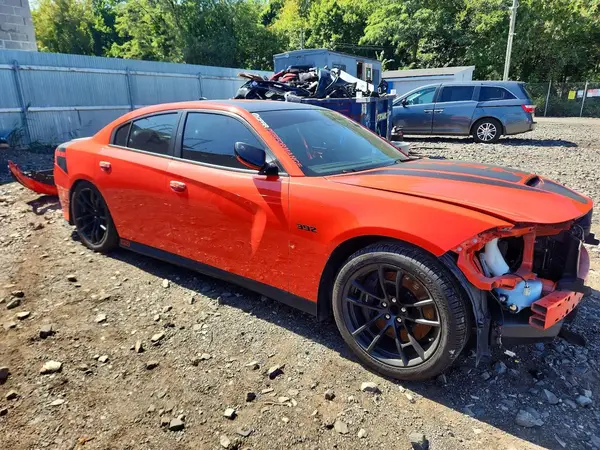 2C3CDXGJ0JH248243 — 2018 Dodge Charger, фото 4 с аукциона Copart, Передняя часть
