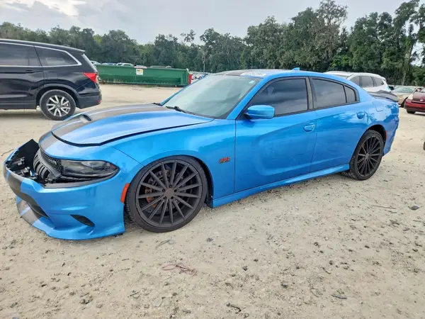 2C3CDXGJ3JH306796 — 2018 Dodge Charger, Передняя часть (Front End), фото до ремонта