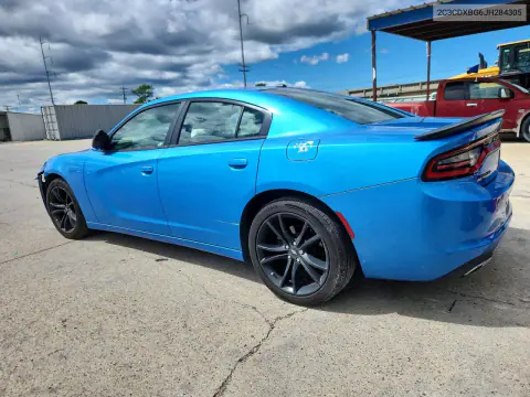 2018 Dodge Charger Sxt VIN 2C3CDXBG6JH284305 фото 2