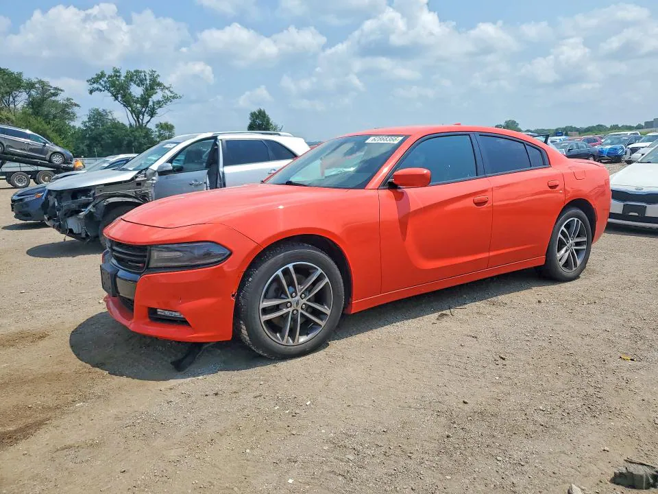 2019 DODGE CHARGER VIN 2C3CDXJG7KH533164 фото 1