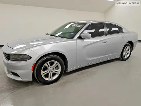 2C3CDXBG1KH736582 — 2019 Dodge Charger, Мелкие вмятины и царапины, фото до ремонта