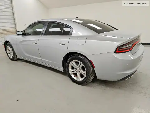 2019 Dodge Charger Sxt VIN 2C3CDXBG1KH736582 фото 2