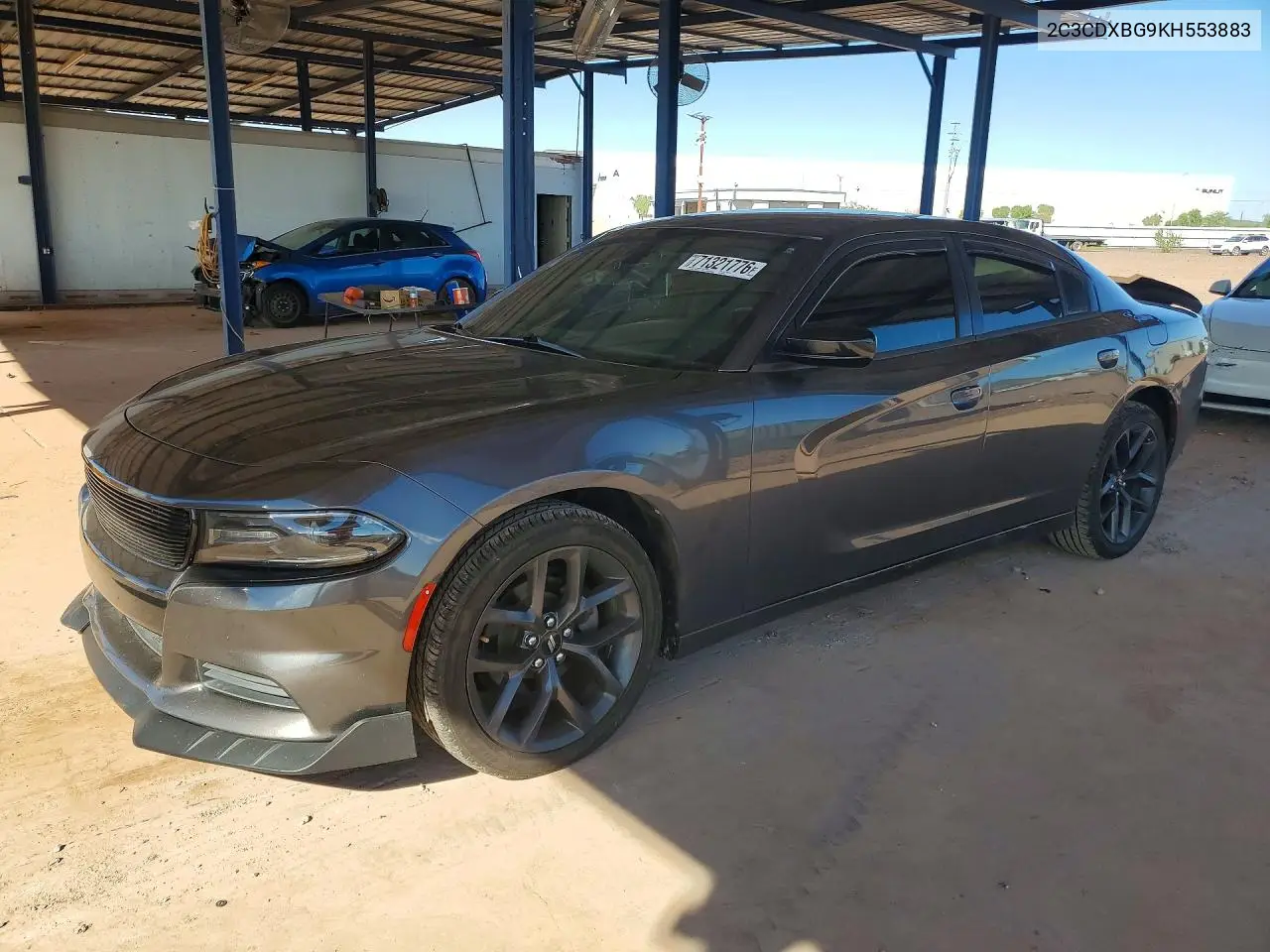 2019 Dodge Charger Sxt VIN 2C3CDXBG9KH553883 фото 1
