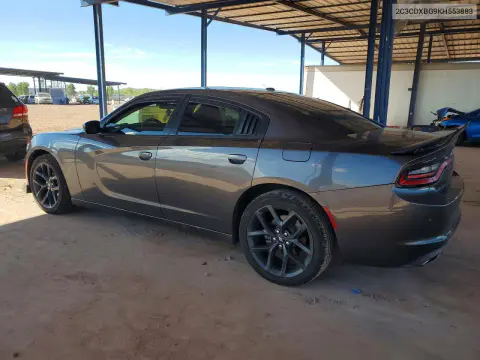 2019 Dodge Charger Sxt VIN 2C3CDXBG9KH553883 фото 2