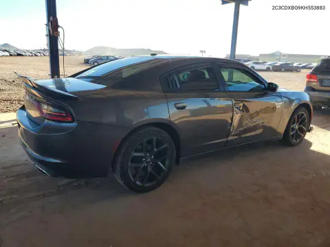 2019 Dodge Charger Sxt VIN 2C3CDXBG9KH553883 фото 3