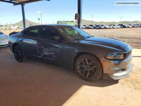2019 Dodge Charger Sxt VIN 2C3CDXBG9KH553883 фото 4
