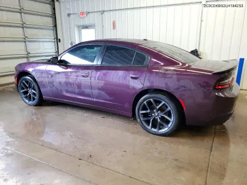 2020 Dodge Charger Sxt VIN 2C3CDXBG2LH184253 фото 2
