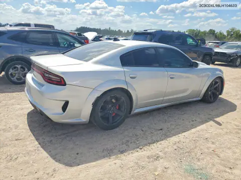 2020 Dodge Charger Srt Hellcat VIN 2C3CDXL98LH104633 фото 3