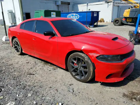 2C3CDXHG5NH183088 — 2022 Dodge Charger, фото 4 с аукциона Copart 15.10.2026, Передняя часть