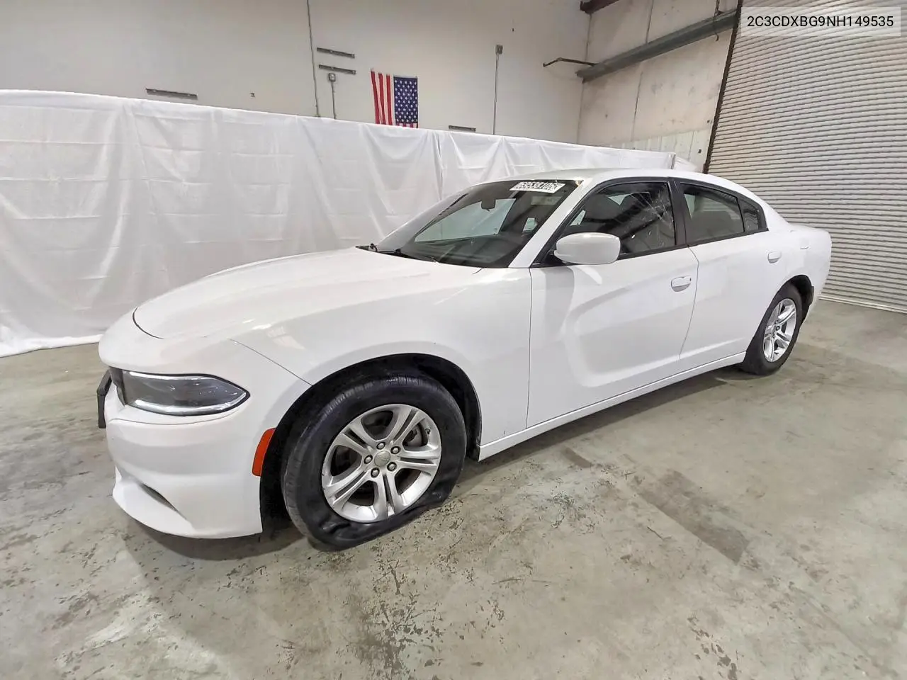 2022 Dodge Charger Sxt VIN 2C3CDXBG9NH149535 фото 1