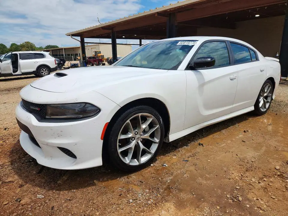 2C3CDXHG8PH575596 Dodge Charger 2023 — повреждение Боковая часть, фото до ремонта