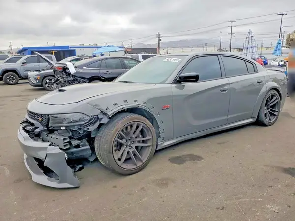 2C3CDXGJ4PH702311 — 2023 Dodge Charger, Задняя часть (Rear End), фото до ремонта