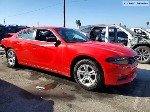 2023 Dodge Charger Sxt VIN 2C3CDXBG1PH690968 фото 4