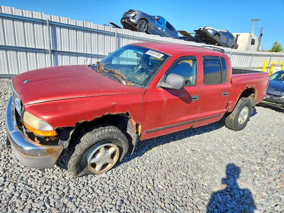 2000 DODGE DAKOTA VIN 1B7HG2AZ7YS751538 фото 1