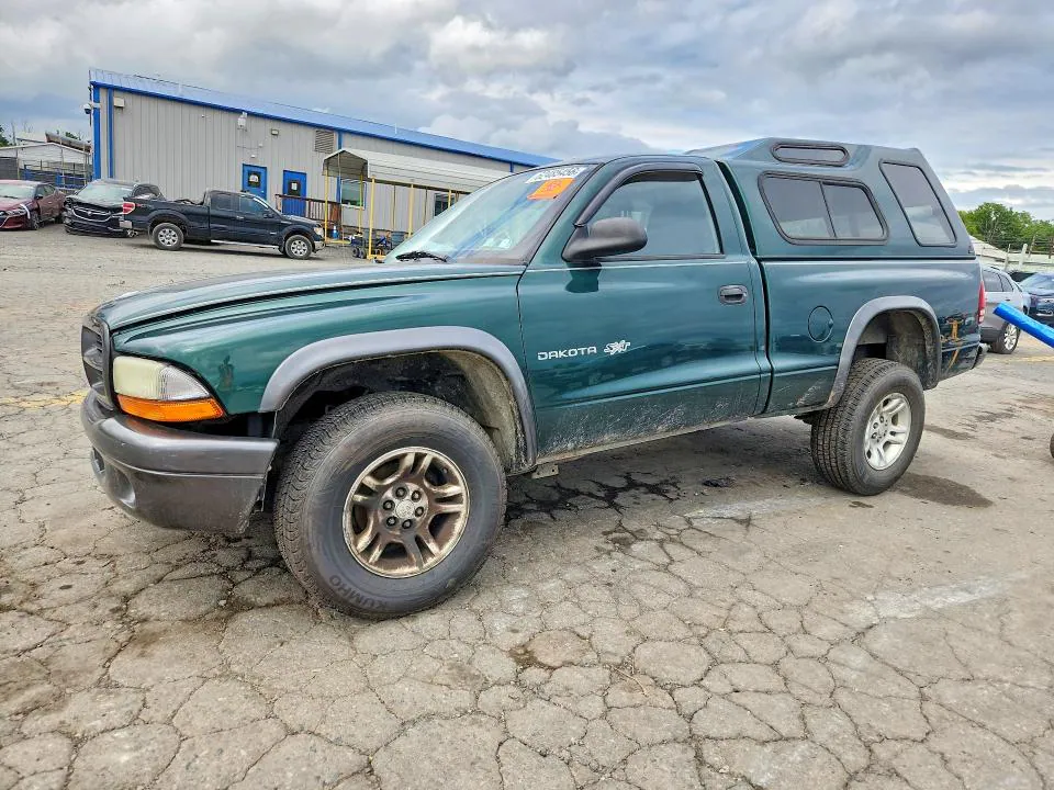 2002 DODGE DAKOTA VIN 1B7GG16X32S605271 фото 1