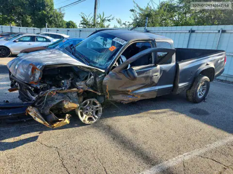 1D7HG12K14S662768 — 2004 Dodge Dakota, Повреждения со всех сторон, фото до ремонта