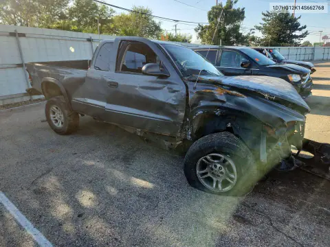 2004 Dodge Dakota Sxt VIN 1D7HG12K14S662768 фото 4