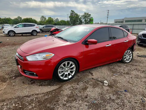 1C3CDFCH3DD307025 — 2013 Dodge DART, Задняя часть (Rear End), фото до ремонта