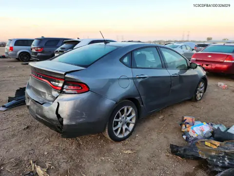 2013 Dodge Dart Sxt VIN 1C3CDFBA1DD326029 фото 3
