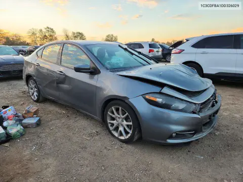 2013 Dodge Dart Sxt VIN 1C3CDFBA1DD326029 фото 4