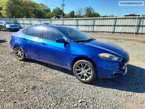 2014 Dodge Dart Sxt VIN 1C3CDFBB8ED802397 фото 4