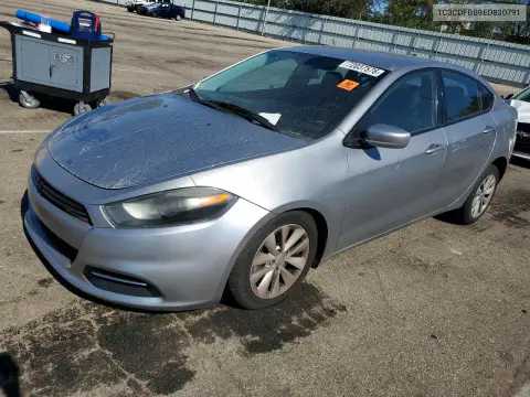 1C3CDFBB9ED830791 — 2014 Dodge DART, Передняя часть, фото до ремонта