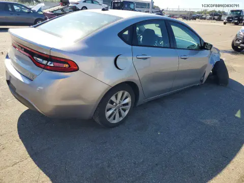 2014 Dodge Dart Sxt VIN 1C3CDFBB9ED830791 фото 3