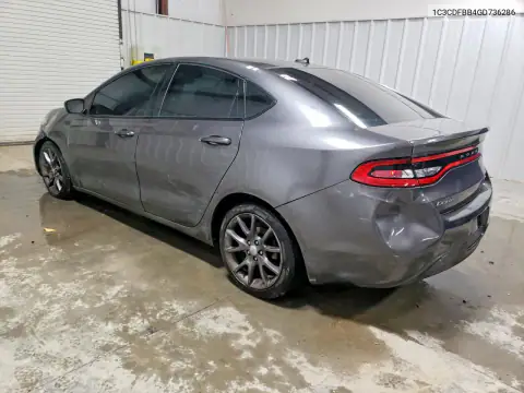 1C3CDFBB4GD736286 — 2016 Dodge DART, фото 2 с аукциона Copart 15.10.2026, Передняя часть