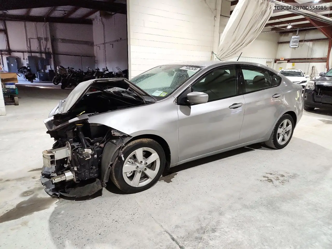 2016 Dodge Dart Sxt VIN 1C3CDFBB7GD554985 фото 1