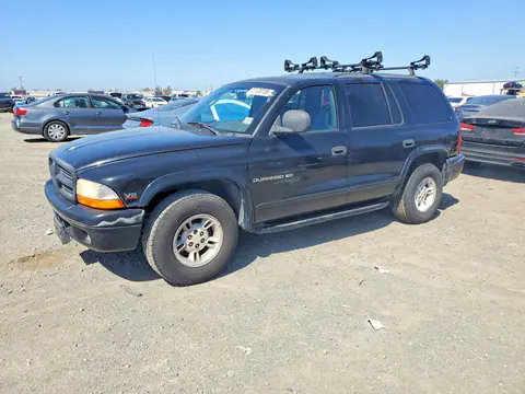 1B4HR28Y9YF140102 — 2000 Dodge Durango, Передняя часть (Front End), фото до ремонта