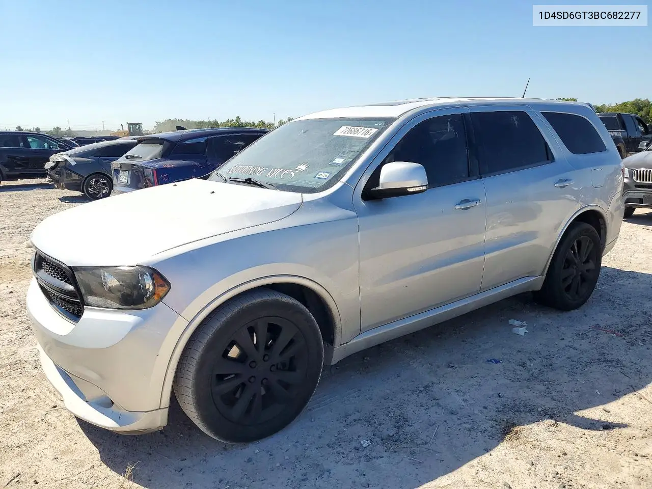 2011 Dodge Durango R/T VIN 1D4SD6GT3BC682277 фото 1