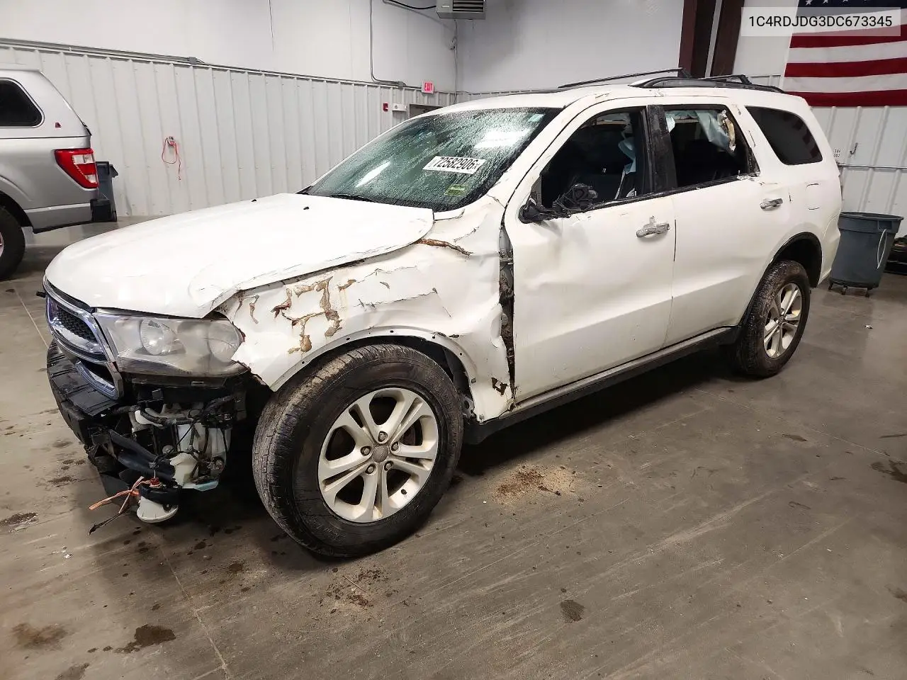 2013 Dodge Durango Crew VIN 1C4RDJDG3DC673345 фото 1
