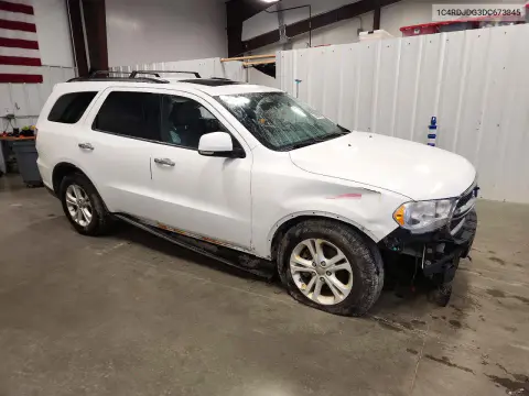 2013 Dodge Durango Crew VIN 1C4RDJDG3DC673345 фото 4