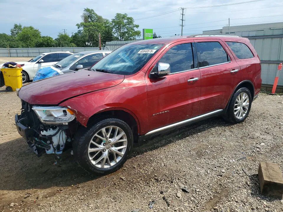 2014 DODGE DURANGO VIN 1C4SDHET8EC970005 фото 1